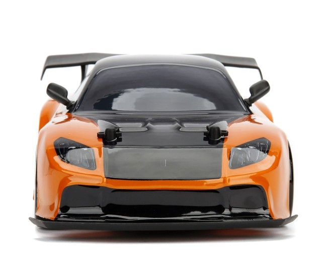 Masina Jada Toys Fast and Furious Mazda RX-7 Drift cu anvelope si telecomanda