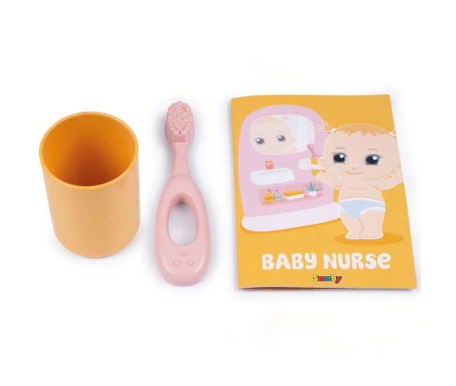 Jucarie Smoby Baby Nurse Toilets cu 2 accesorii Jucarie Smoby Baby Nurse Toilets cu 2 accesorii