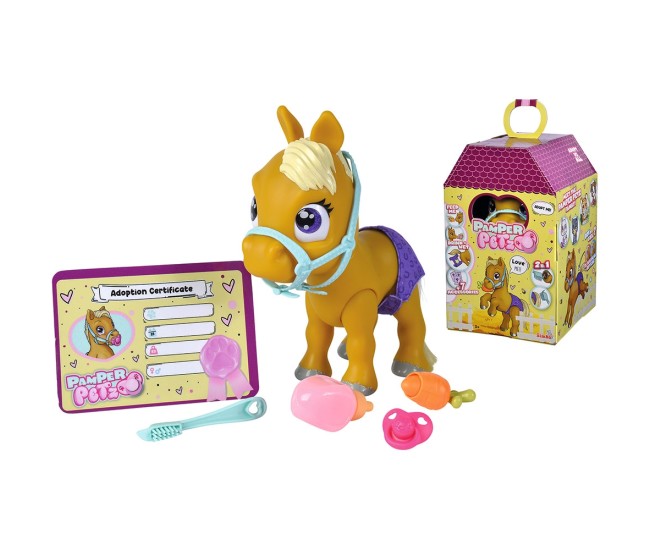 Jucarie Simba Pamper Petz Pony 24 cm cu accesorii