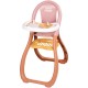 Scaun de masa pentru papusa Smoby Baby Nurse Highchair Scaun de masa pentru papusa Smoby Baby Nurse Highchair