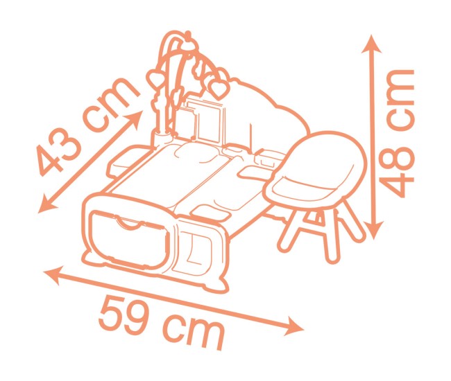 Centru de ingrijire pentru papusi Smoby Baby Nurse Cocoon Nursery 3 in 1 cu 16 accesorii Centru de ingrijire pentru papusi Smoby Baby Nurse Cocoon Nursery 3 in 1 cu 16 accesorii