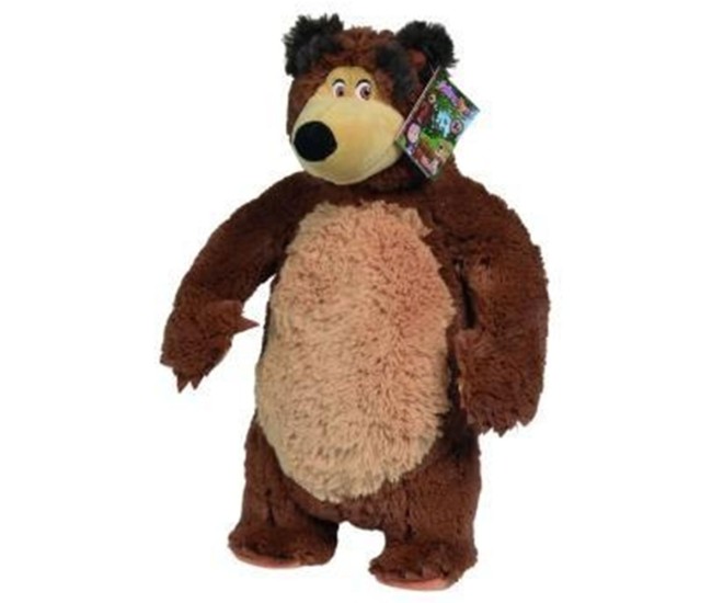 Jucarie de plus Simba Masha and the Bear, Bean Bag Bear 40 cm Jucarie de plus Simba Masha and the Bear, Bean Bag Bear 40 cm