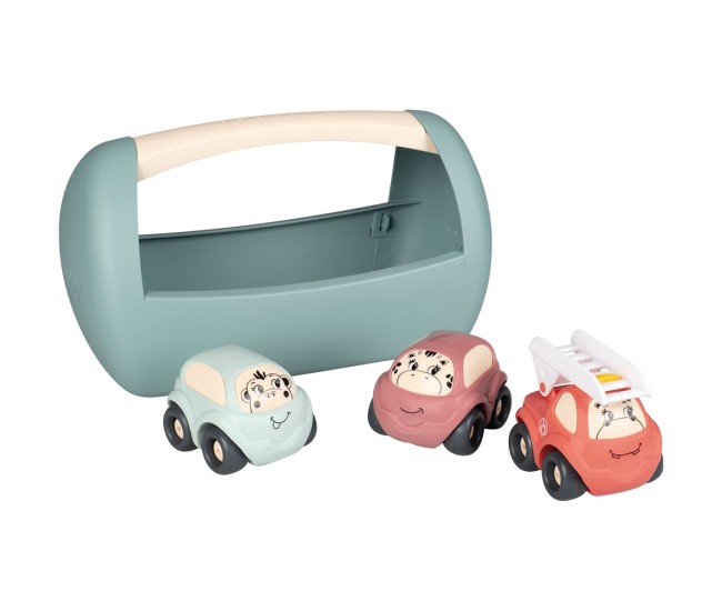 Set vehicule Smoby cu 3 masinute