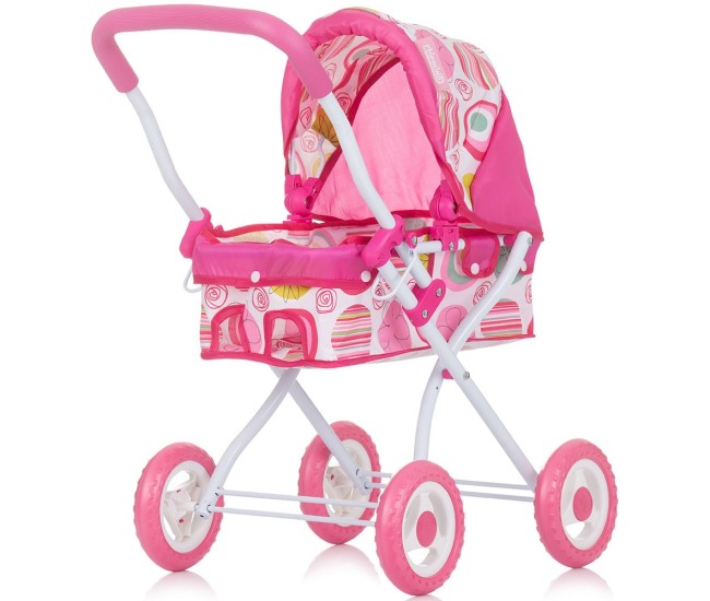 Carucior pentru papusi Chipolino Emily multicolor Carucior pentru papusi Chipolino Emily multicolor
