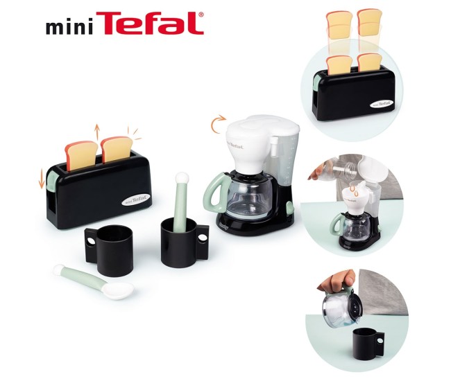 Set Smoby Tefal Breakfast negru