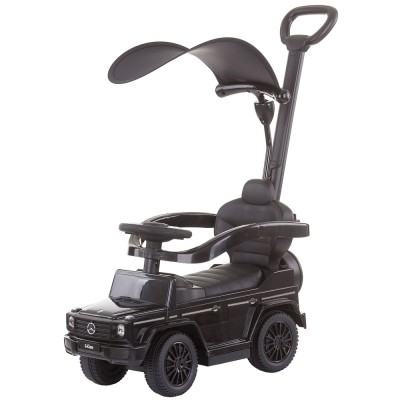Masinuta de impins Chipolino Mercedes G350 black cu maner si copertina Masinuta de impins Chipolino Mercedes G350 black cu maner si copertina