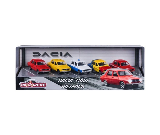 Set Majorette Dacia 1300 cu 5 masinute
