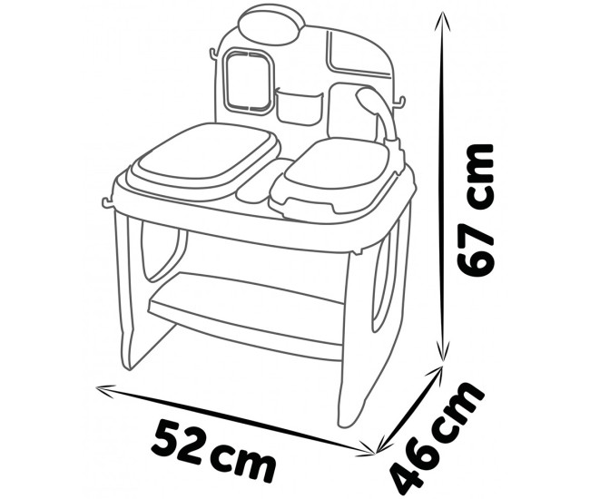 Jucarie Smoby Animal Care Center cu 19 accesorii