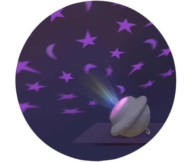 Carusel muzical pentru patut cu proiector Chipolino Music