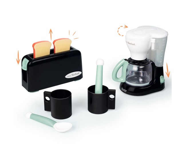 Set Smoby Tefal Breakfast negru