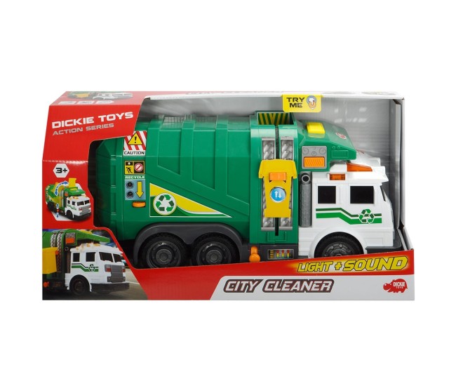 Masina de gunoi Dickie Toys City Cleaner cu accesorii Masina de gunoi Dickie Toys City Cleaner cu accesorii