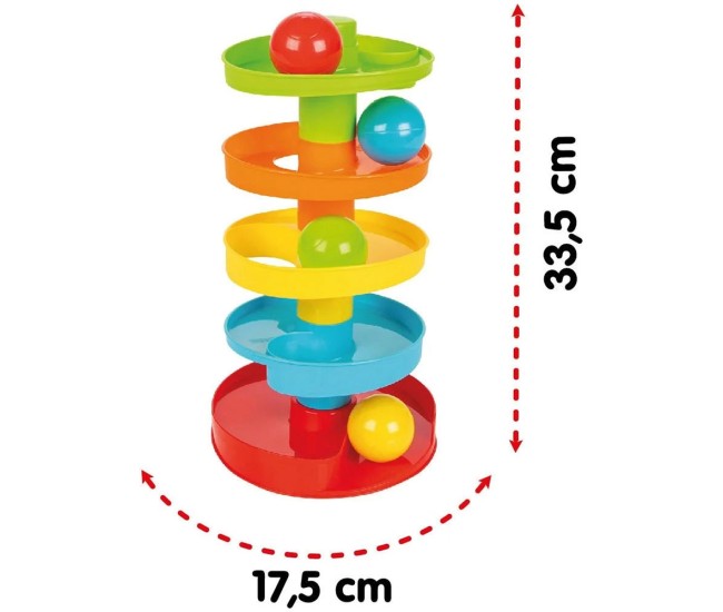 Jucarie Pilsan Spin & Slide Ball Track Game