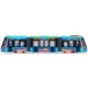 Tramvai Dickie Toys Siemens City Tram 41,5 cm albastru Tramvai Dickie Toys Siemens City Tram 41,5 cm albastru