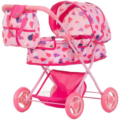 Carucior pentru papusi Chipolino Dora hearts Carucior pentru papusi Chipolino Dora hearts