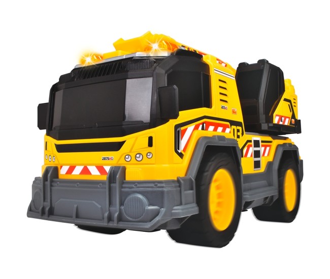 Camion excavator Dickie Toys Excavator Truck 30 cm cu lumini si sunete Camion excavator Dickie Toys Excavator Truck 30 cm cu lumini si sunete