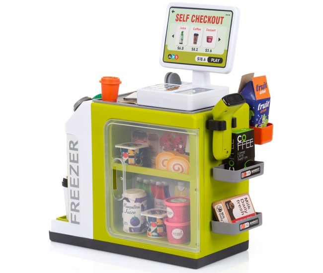 Set jucarie Chipolino Supermarket cu lumini, sunete si 46 accesorii Set jucarie Chipolino Supermarket cu lumini, sunete si 46 accesorii