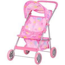 Carucior pentru papusi Chipolino Alice hearts Carucior pentru papusi Chipolino Alice hearts