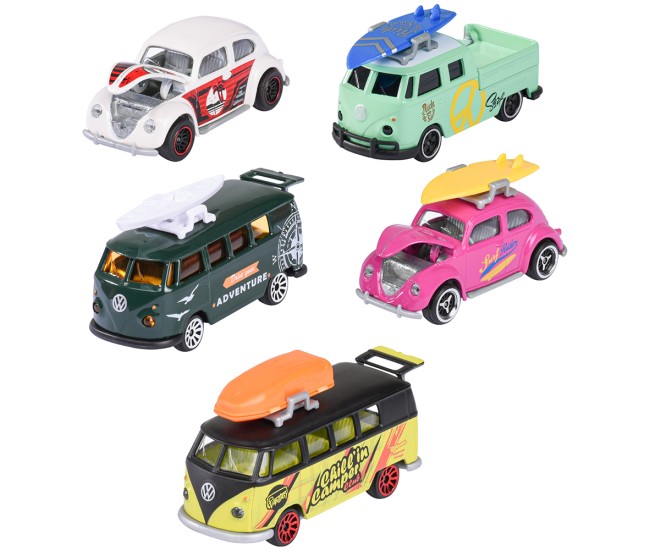 Set Majorette Volkswagen cu 5 masinute