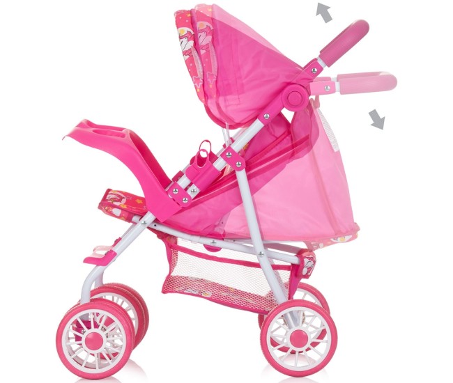Carucior pentru papusi Chipolino Dolly unicorns Carucior pentru papusi Chipolino Dolly unicorns