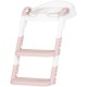 Reductor toaleta cu scara Chipolino Kiddy pink