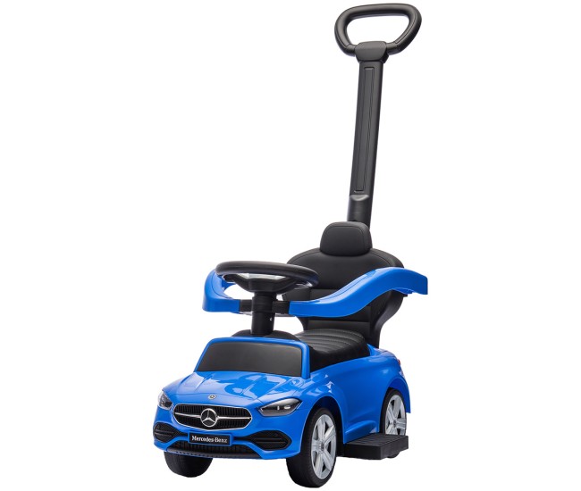 Masinuta de impins Chipolino Mercedes Benz C-Class cu maner blue