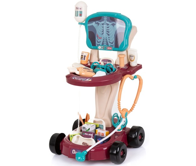 Set jucarie Chipolino Doctor cu lumini si 29 accesorii Set jucarie Chipolino Doctor cu lumini si 29 accesorii