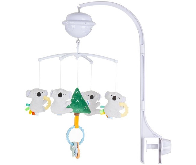 Carusel muzical pentru patut cu proiector Chipolino Koala Carusel muzical pentru patut cu proiector Chipolino Koala