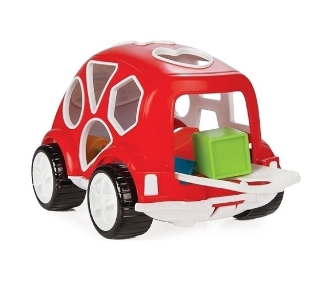 Jucarie cu sortator Pilsan Car red
