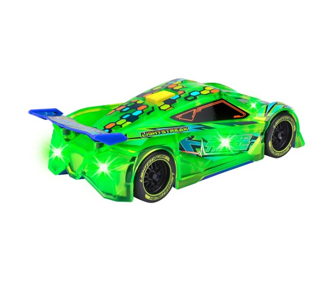 Masina Dickie Toys Speed Tronic 20 cm verde cu lumini si sunete Masina Dickie Toys Speed Tronic 20 cm verde cu lumini si sunete