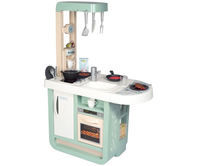 Bucatarie Smoby Cherry Kitchen cu 25 accesorii Bucatarie Smoby Cherry Kitchen cu 25 accesorii