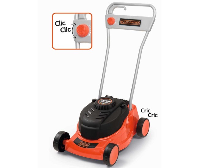 Jucarie Smoby Masina de tuns iarba Black & Decker