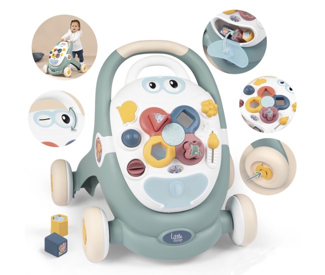 Premergator Smoby Trotty Walker 3 in 1 verde