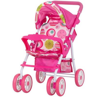 Carucior pentru papusi Chipolino Dolly multicolor Carucior pentru papusi Chipolino Dolly multicolor