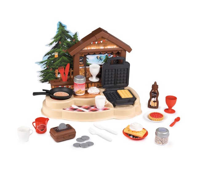 Bucatarie Smoby Gourmand Chalet cu accesorii