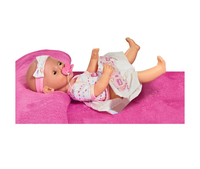 Papusa Simba New Born Baby 38 cm Bebe cu olita si accesorii