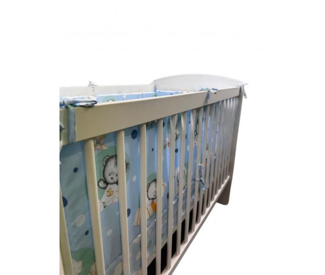 Lenjerie Micul Ursulet 4+1 piese 120x60cm Lenjerie Micul Ursulet 4+1 piese 120x60cm