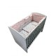 Lenjerie Dancing Bunny Gray-Pink 4+1 piese 120x60 cm Lenjerie Dancing Bunny Gray-Pink 4+1 piese 120x60 cm