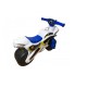 Motocicleta de impins MyKids Police Music 0139/51 Alb Albastru Motocicleta de impins MyKids Police Music 0139/51 Alb Albastru