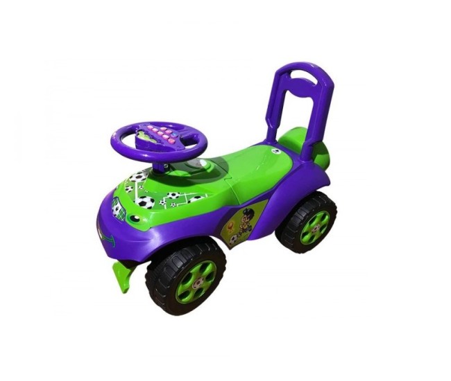 Masinuta de impins MyKids Music 0142/R/02 Verde Violet