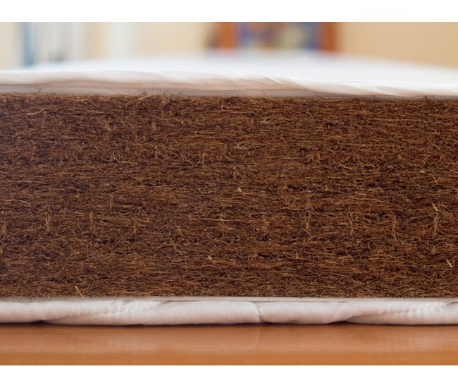 Saltea MyKids Fibra De Cocos Integral 120x60x10 Husa Bumbac Matlasat