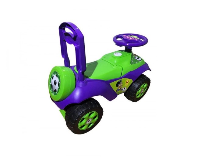 Masinuta de impins MyKids Music 0142/R/02 Verde Violet