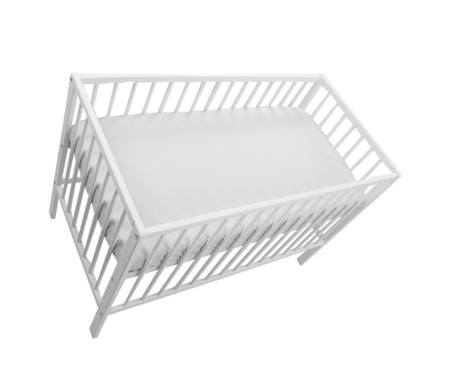 Cearceaf cu elastic MyKids Alb 90x40 Cearceaf cu elastic MyKids Alb 90x40