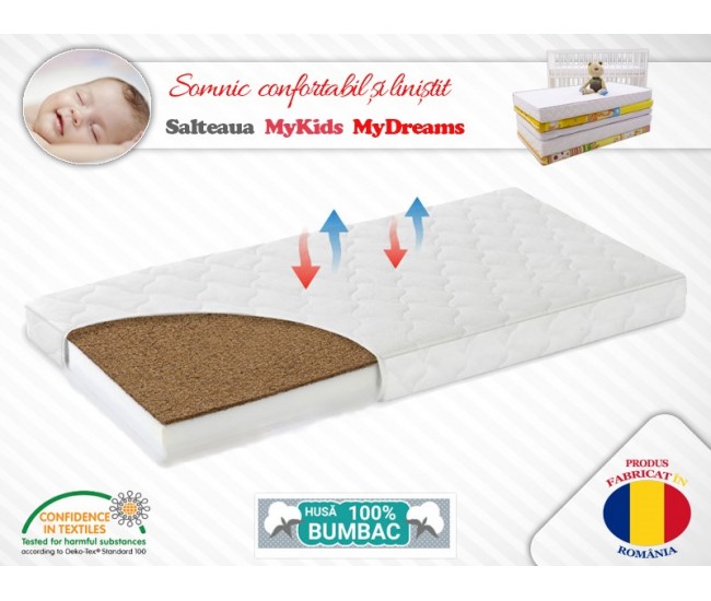 Saltea Fibra Cocos MyKids MyDreams I 90x50x05 (cm)
