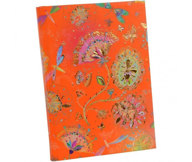 Agenda Goldbuch A5 cu efect special Luna de argint oranj Agenda Goldbuch A5 cu efect special Luna de argint oranj