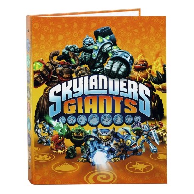 Biblioraft A4 cu 4 inele din carton colectia Skylanders Biblioraft A4 cu 4 inele din carton colectia Skylanders