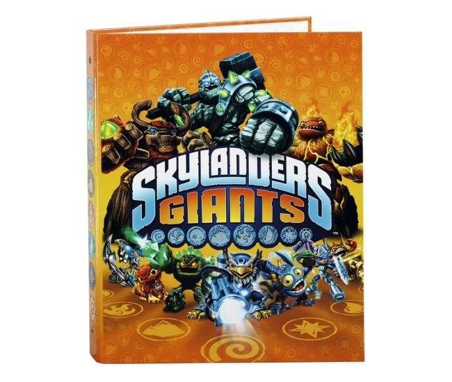 Biblioraft A4 cu 4 inele din carton colectia Skylanders Biblioraft A4 cu 4 inele din carton colectia Skylanders
