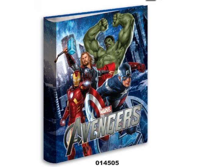 Caiet mecanic cu inele A4 colectia Avengers Caiet mecanic cu inele A4 colectia Avengers