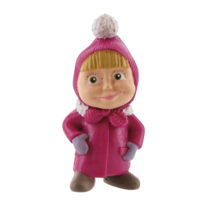 Figurina Comansi - Masha & The Bear-Masha winter