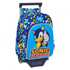 Ghiozdan cu troler clasa 0 Sonic Speed