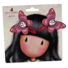 Gorjuss Set doua agrafe pentru par - Time to Fly